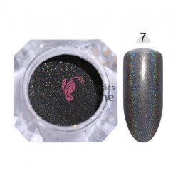 Pigment Holografic Born Pretty pentru unghii Cod NADP008TT - Black